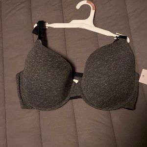 Black and Grey TShirt Bra